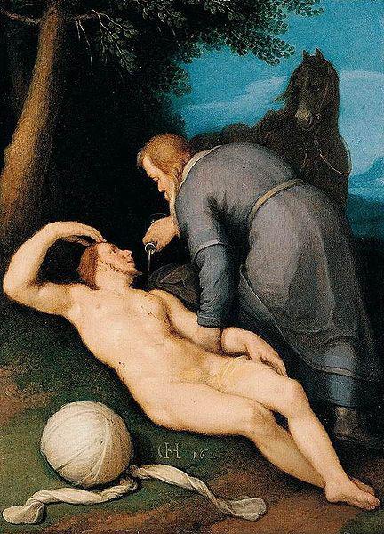 cornelis cornelisz The Good Samaritan